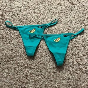 2 Victoria’s Secret PINK V-String